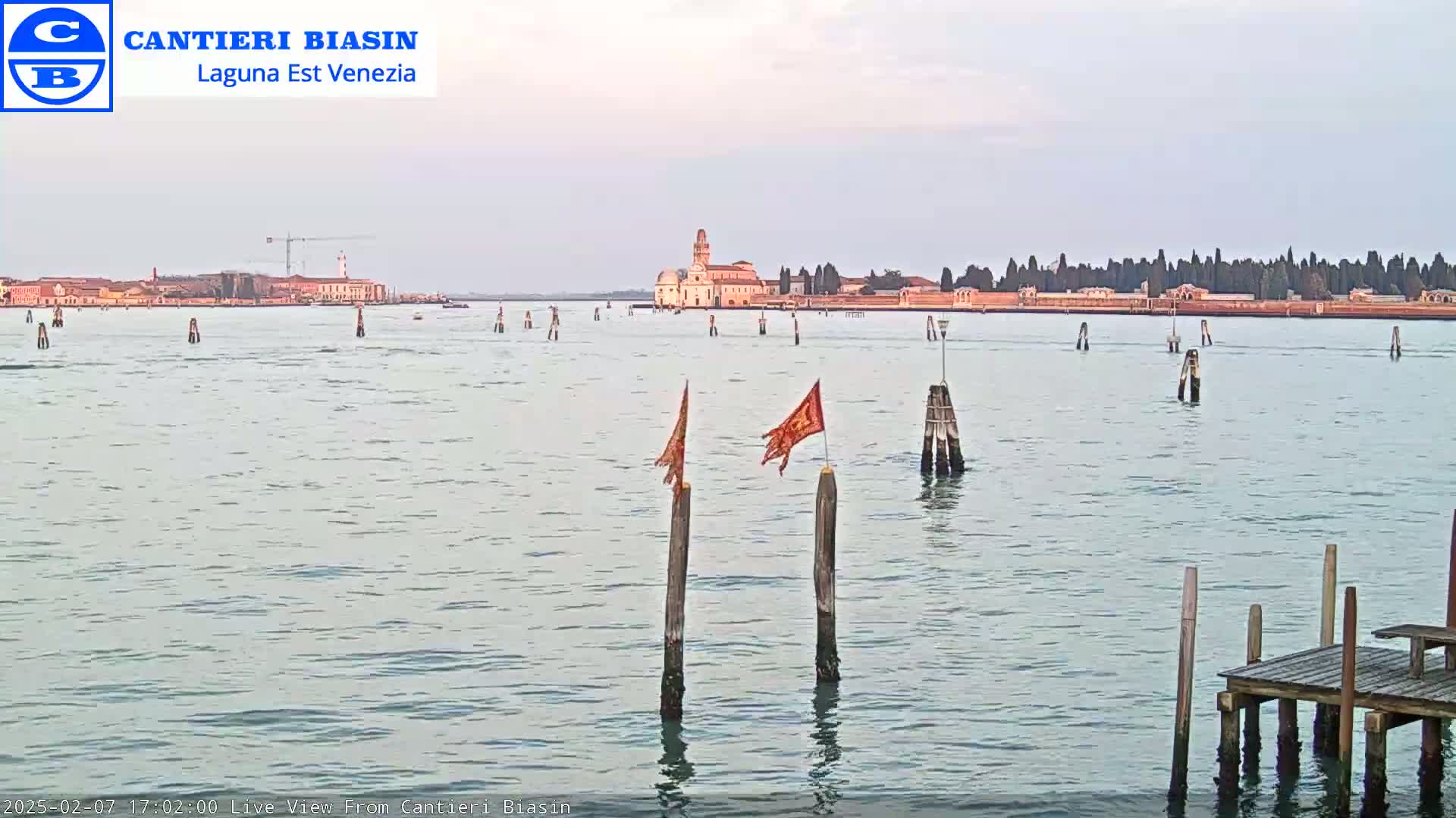 Laguna Lake Est Veniezia from Cantieri Biasin - Venice, Veneto, Italy