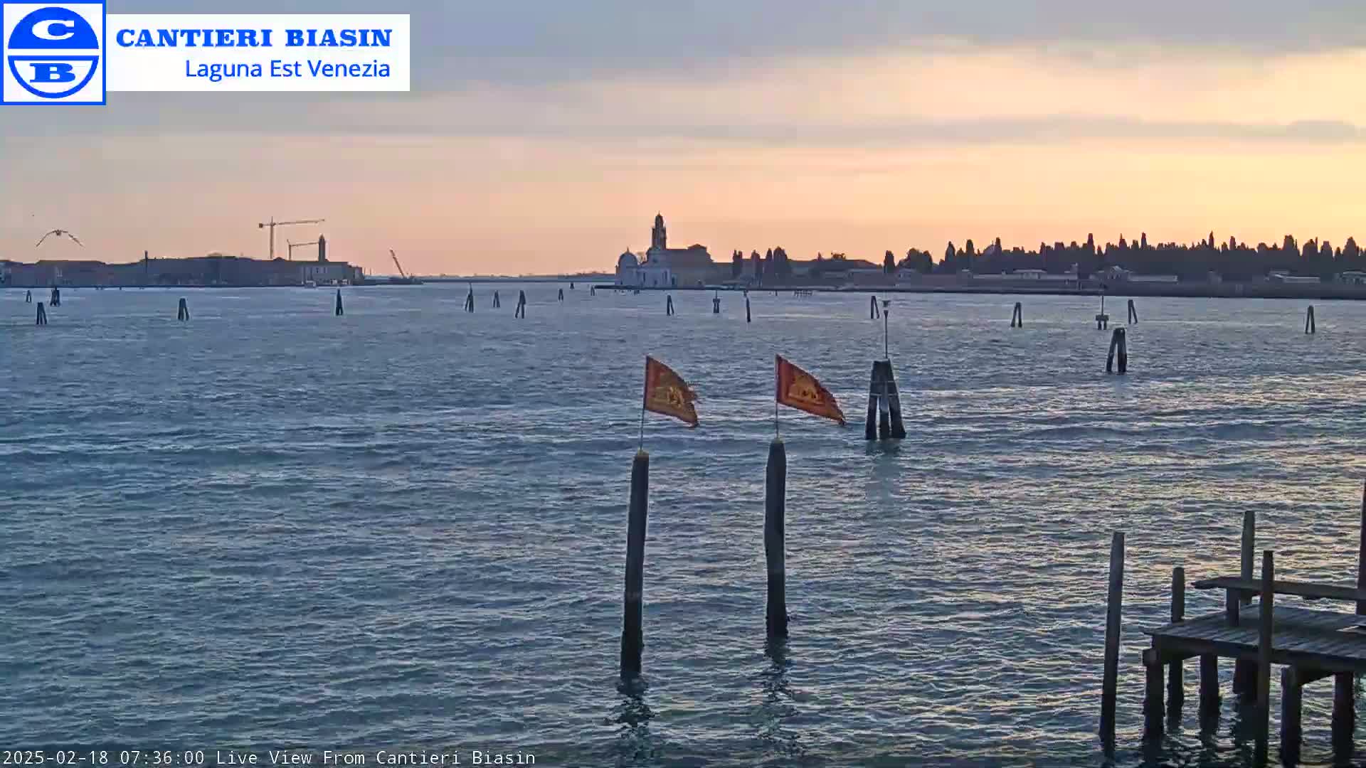 Laguna Lake Est Veniezia from Cantieri Biasin - Venice, Veneto, Italy