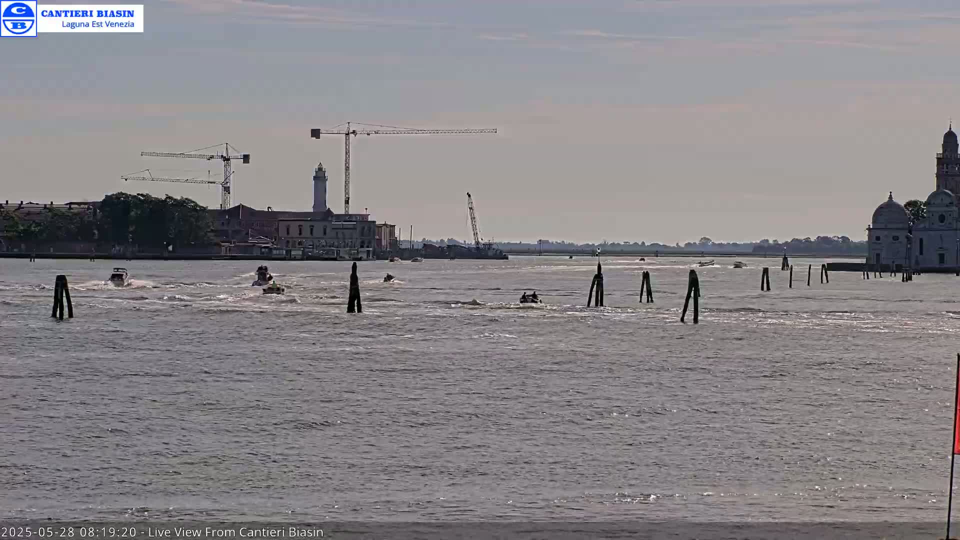 Laguna Lake Est Veniezia from Cantieri Biasin - Venice, Veneto, Italy