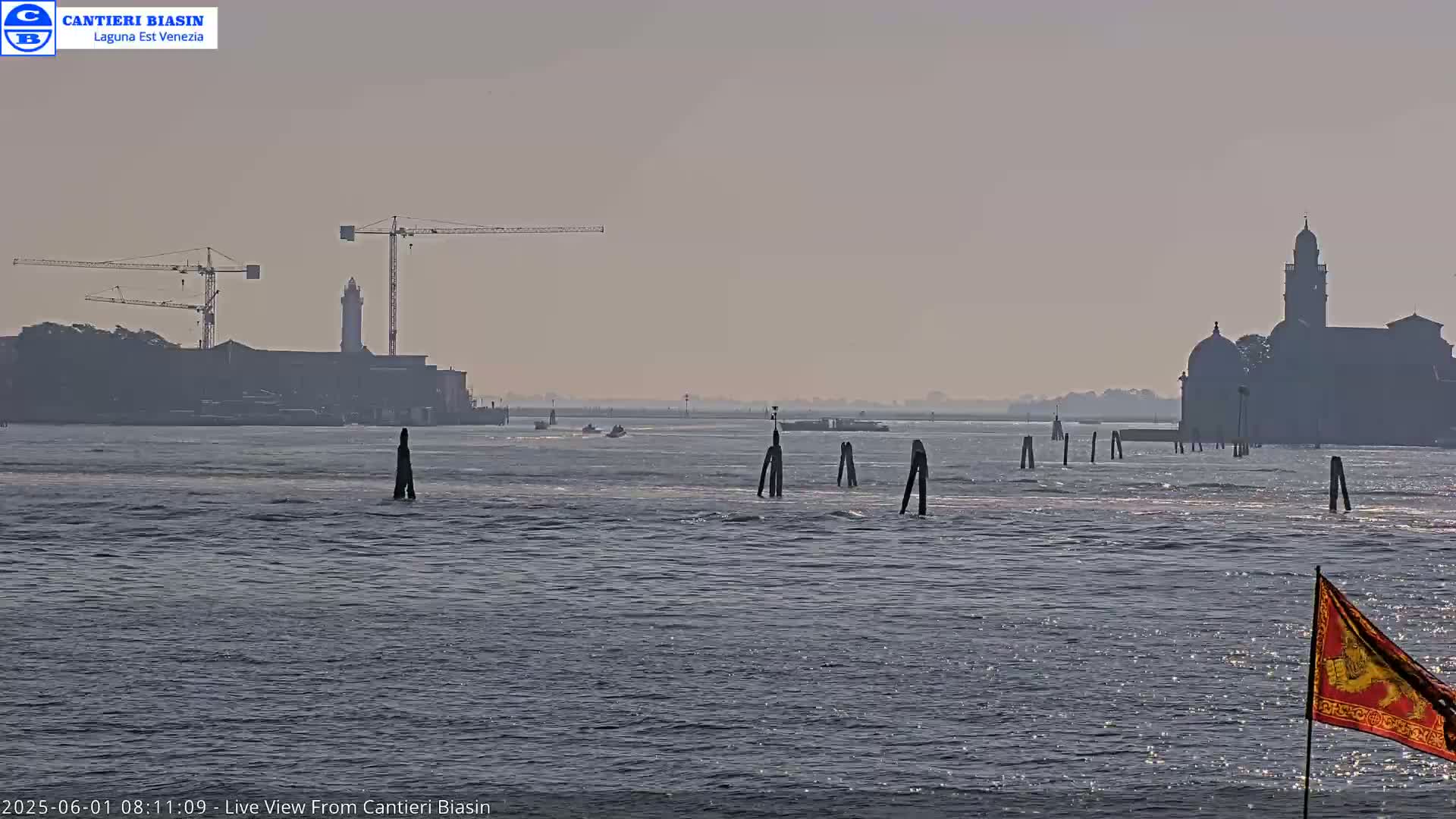 Laguna Lake Est Veniezia from Cantieri Biasin - Venice, Veneto, Italy