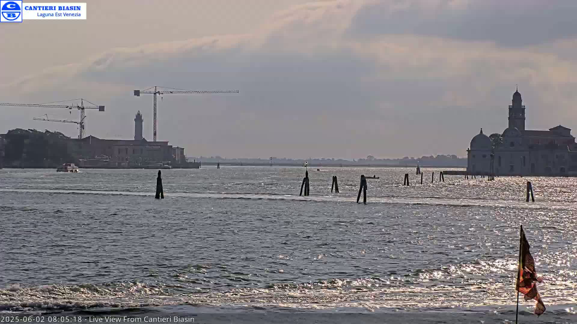 Laguna Lake Est Veniezia from Cantieri Biasin - Venice, Veneto, Italy