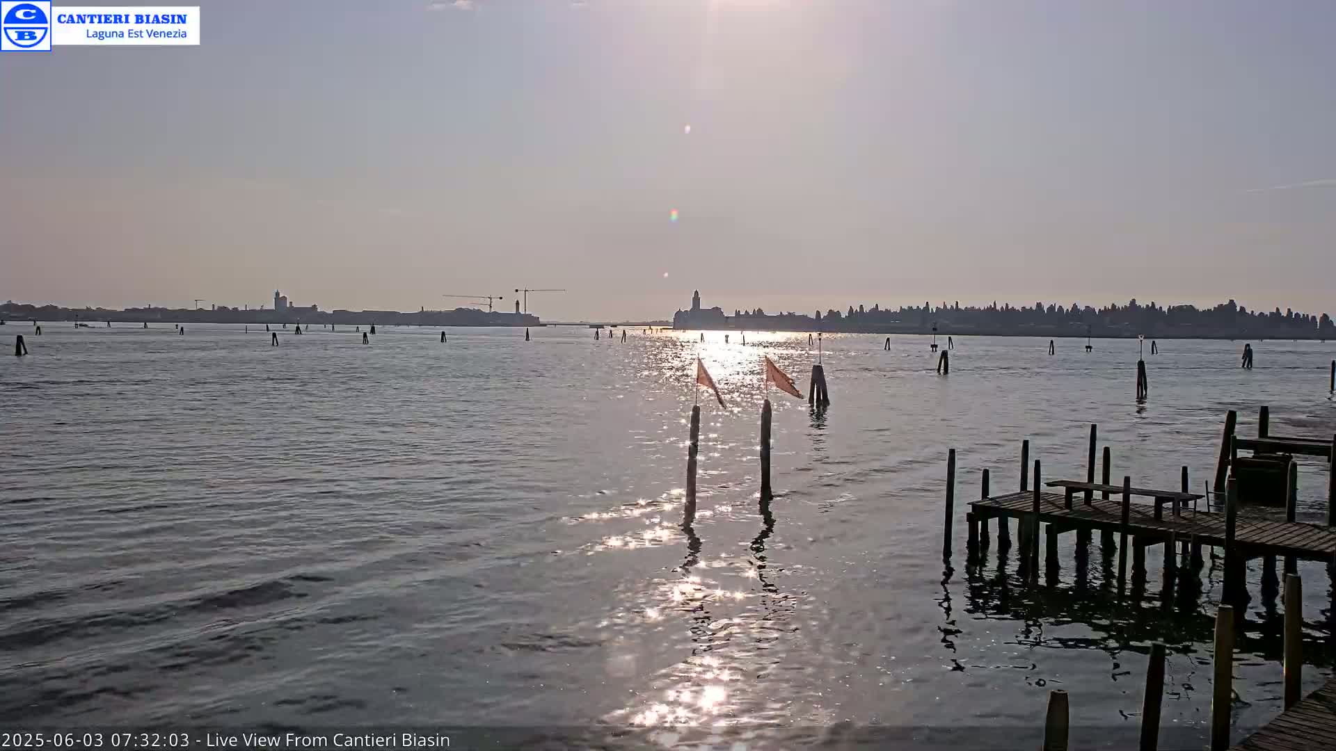 Laguna Lake Est Veniezia from Cantieri Biasin - Venice, Veneto, Italy