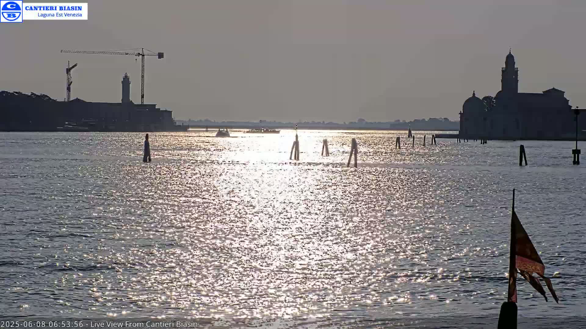 Laguna Lake Est Veniezia from Cantieri Biasin - Venice, Veneto, Italy