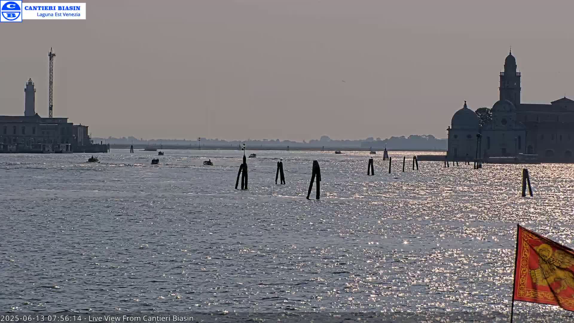 Laguna Lake Est Veniezia from Cantieri Biasin - Venice, Veneto, Italy