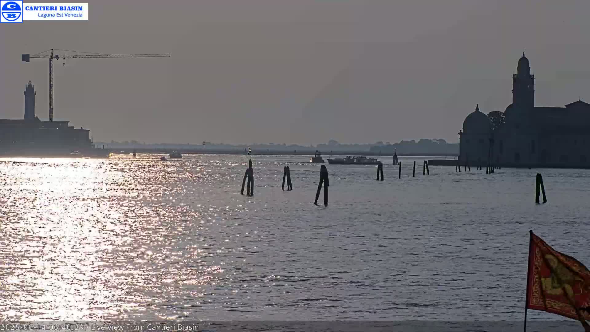 Laguna Lake Est Veniezia from Cantieri Biasin - Venice, Veneto, Italy