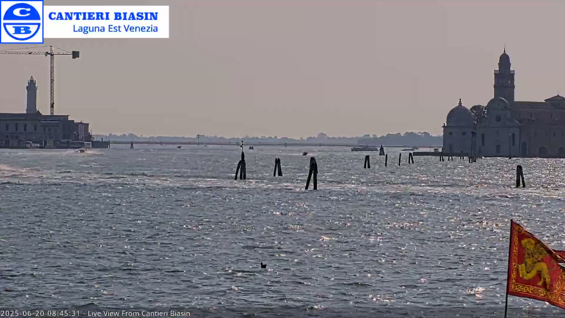 Laguna Lake Est Veniezia from Cantieri Biasin - Venice, Veneto, Italy