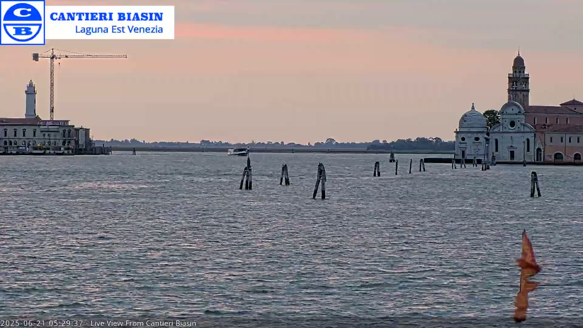 Laguna Lake Est Veniezia from Cantieri Biasin - Venice, Veneto, Italy