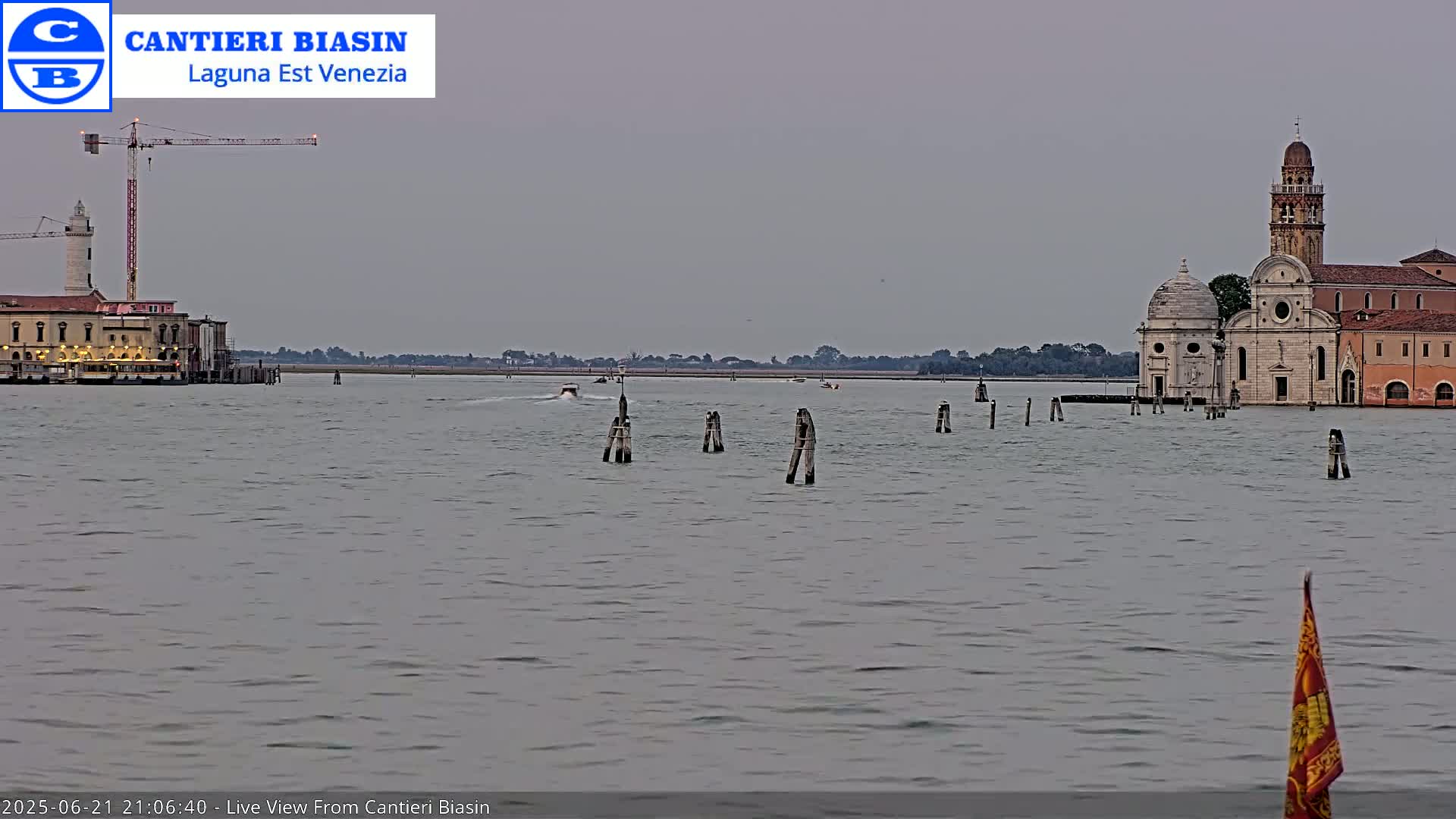 Laguna Lake Est Veniezia from Cantieri Biasin - Venice, Veneto, Italy