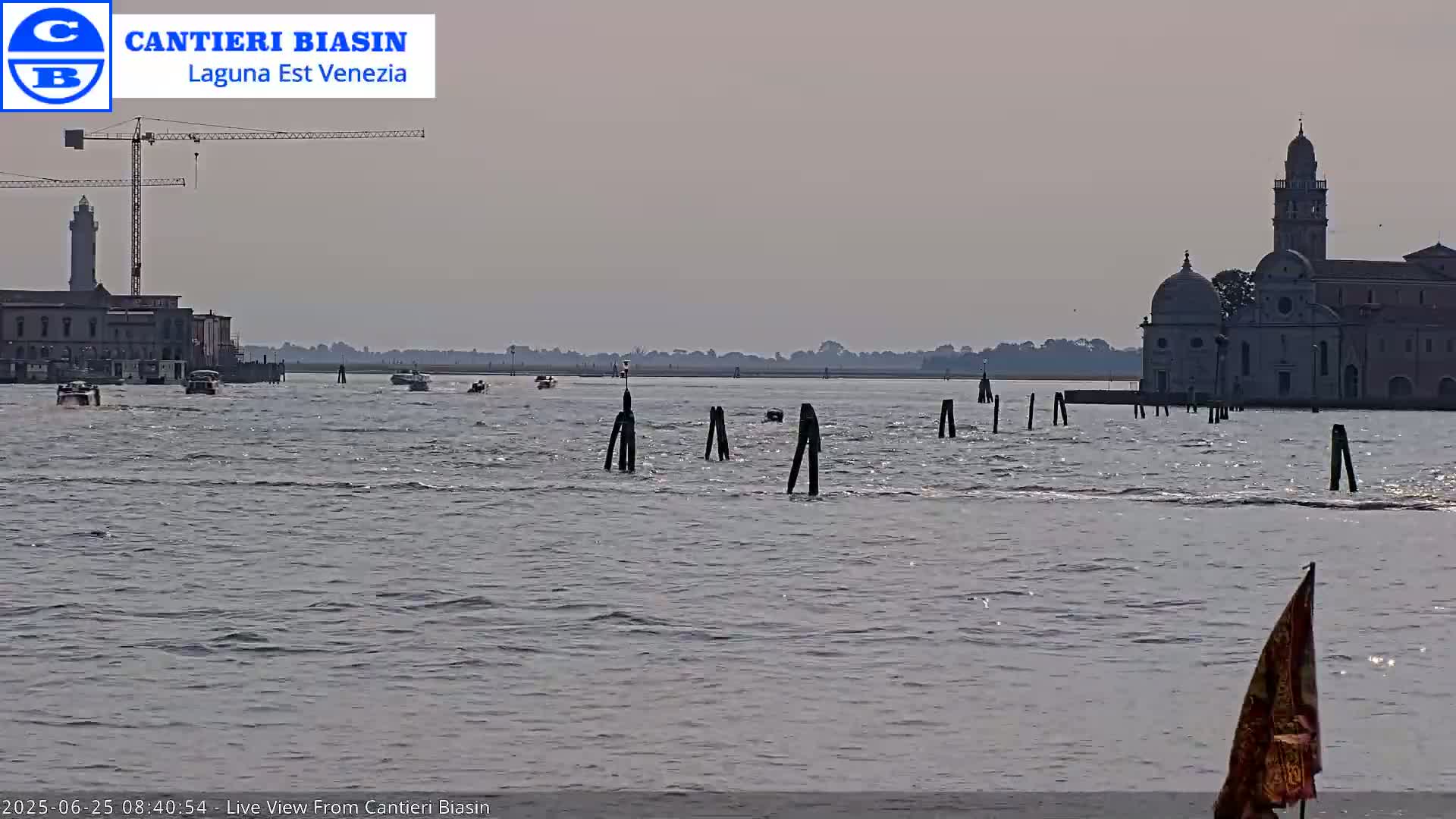 Laguna Lake Est Veniezia from Cantieri Biasin - Venice, Veneto, Italy