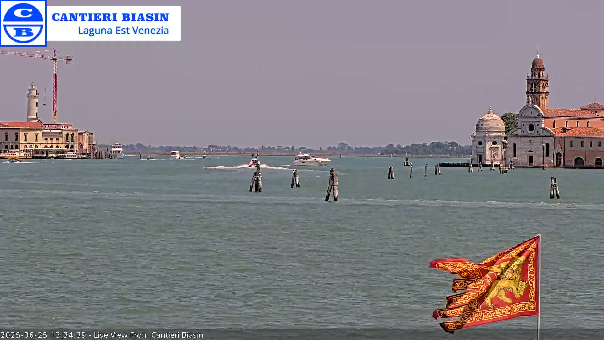 Laguna Lake Est Veniezia from Cantieri Biasin - Venice, Veneto, Italy