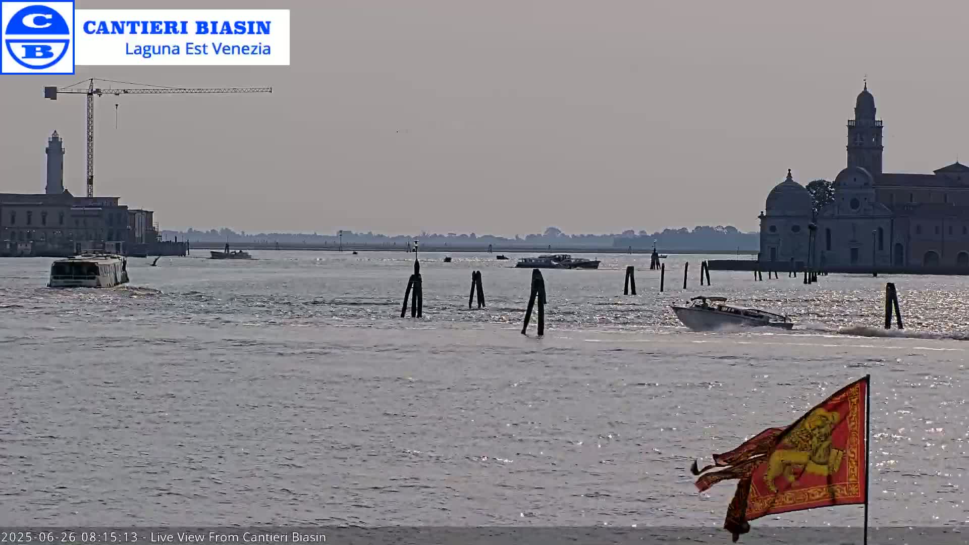 Laguna Lake Est Veniezia from Cantieri Biasin - Venice, Veneto, Italy