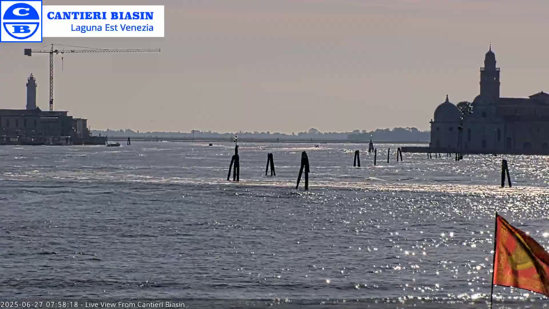 Laguna Lake Est Veniezia from Cantieri Biasin - Venice, Veneto, Italy