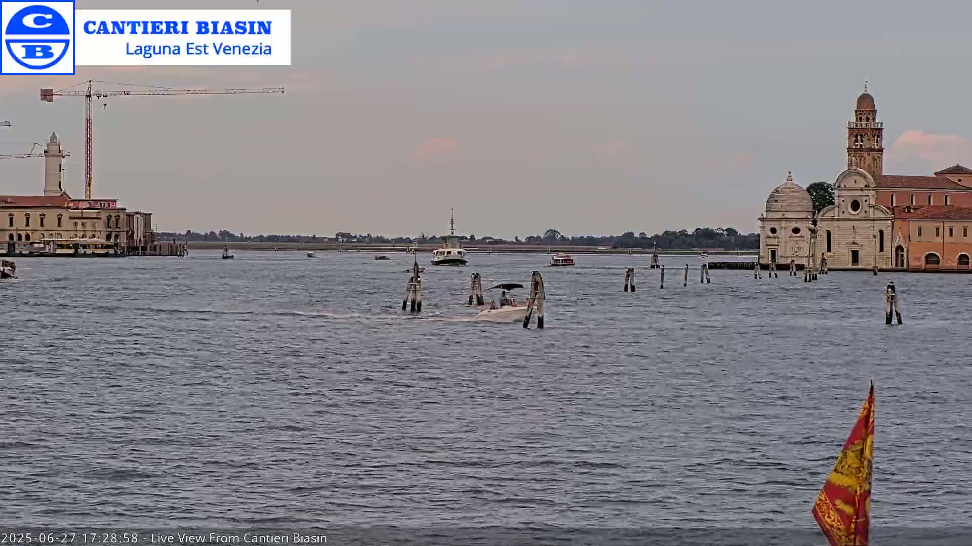 Laguna Lake Est Veniezia from Cantieri Biasin - Venice, Veneto, Italy