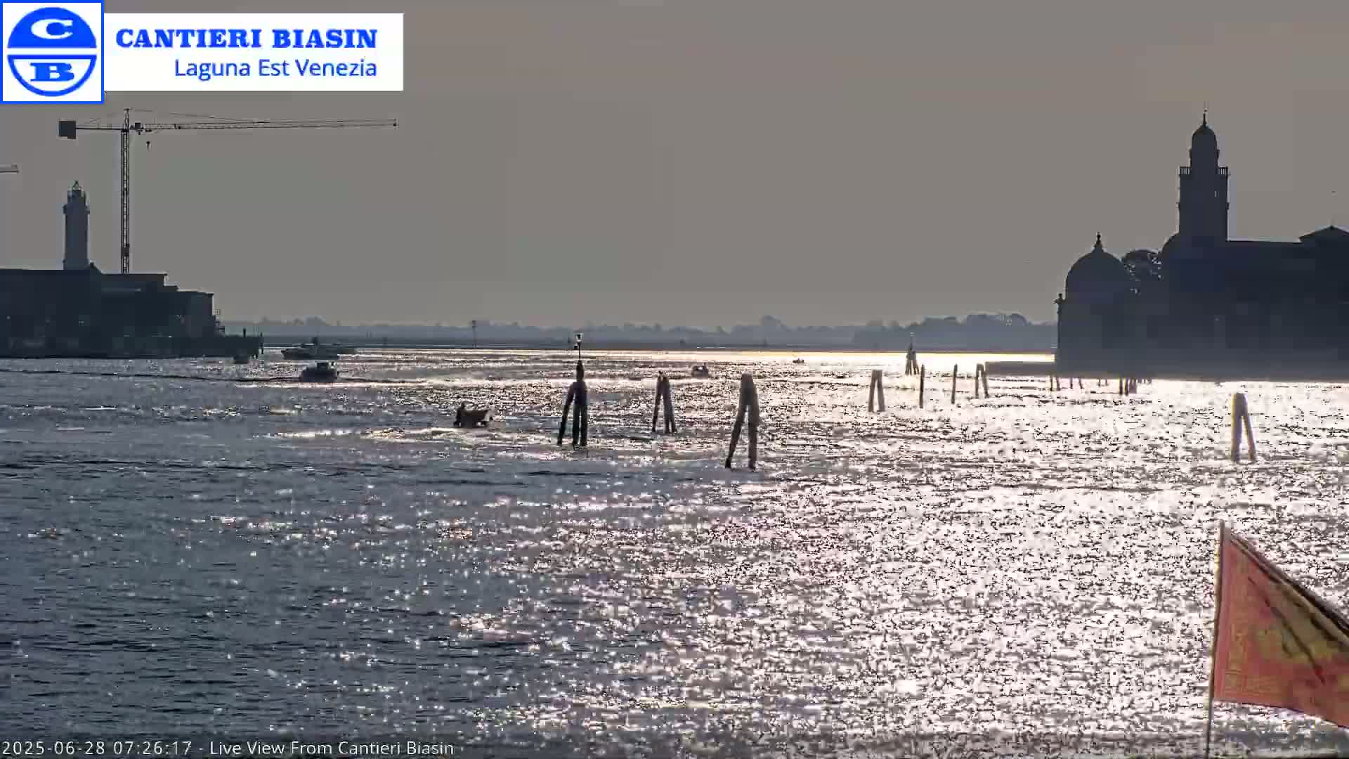 Laguna Lake Est Veniezia from Cantieri Biasin - Venice, Veneto, Italy