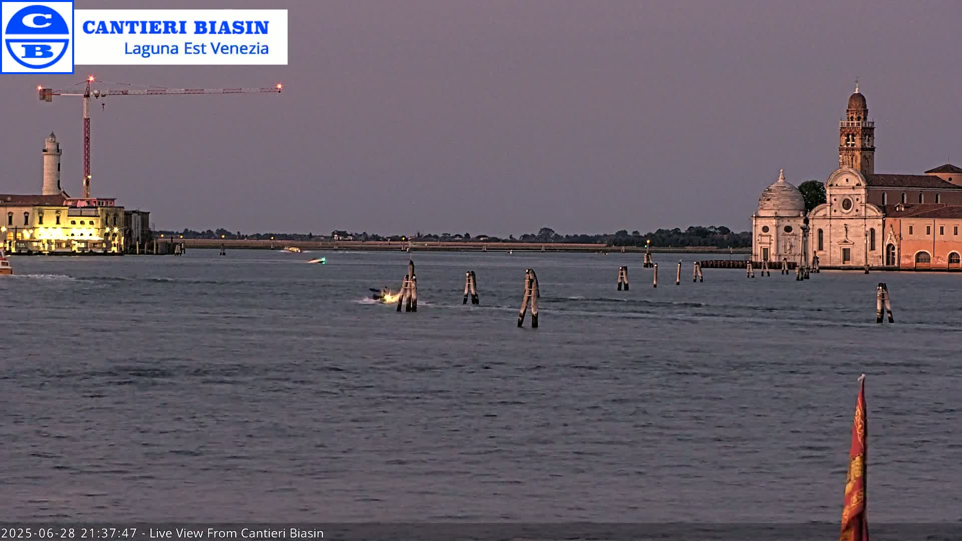Laguna Lake Est Veniezia from Cantieri Biasin - Venice, Veneto, Italy
