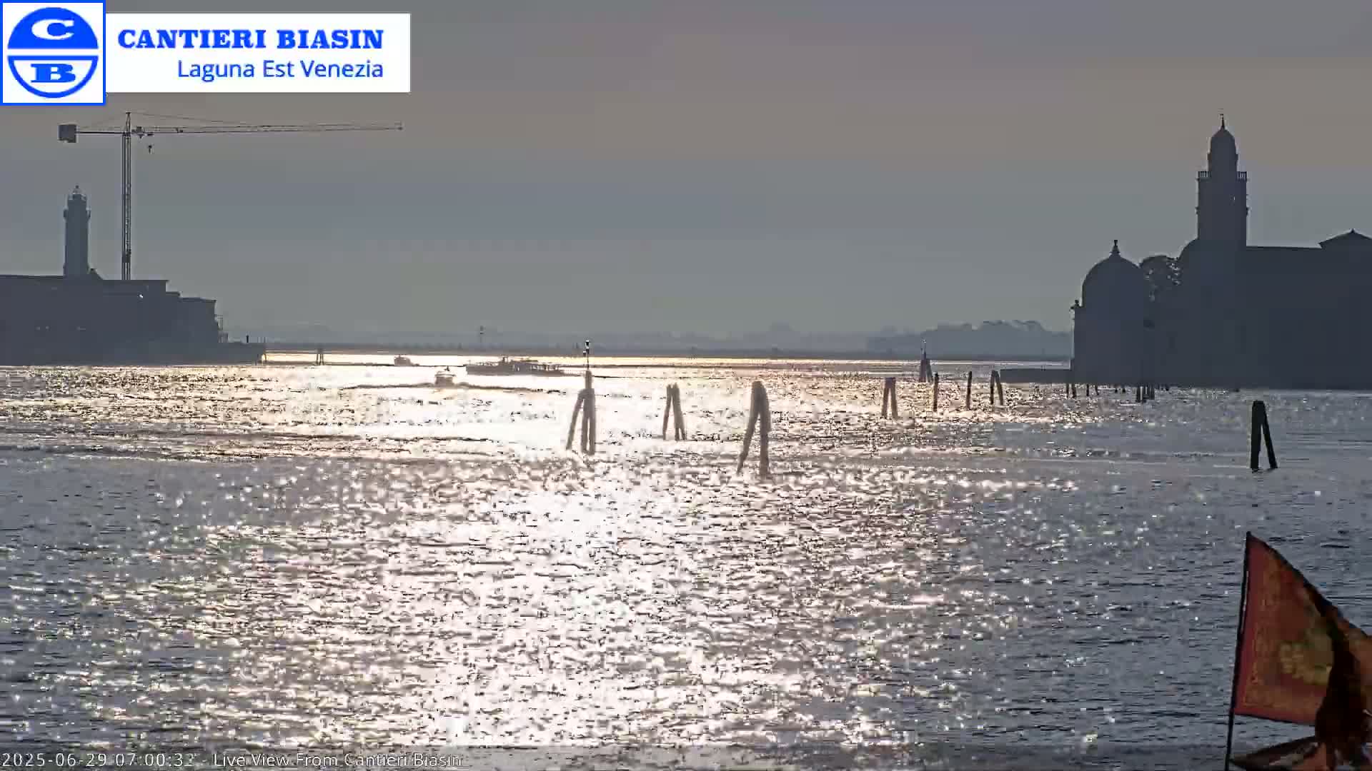 Laguna Lake Est Veniezia from Cantieri Biasin - Venice, Veneto, Italy