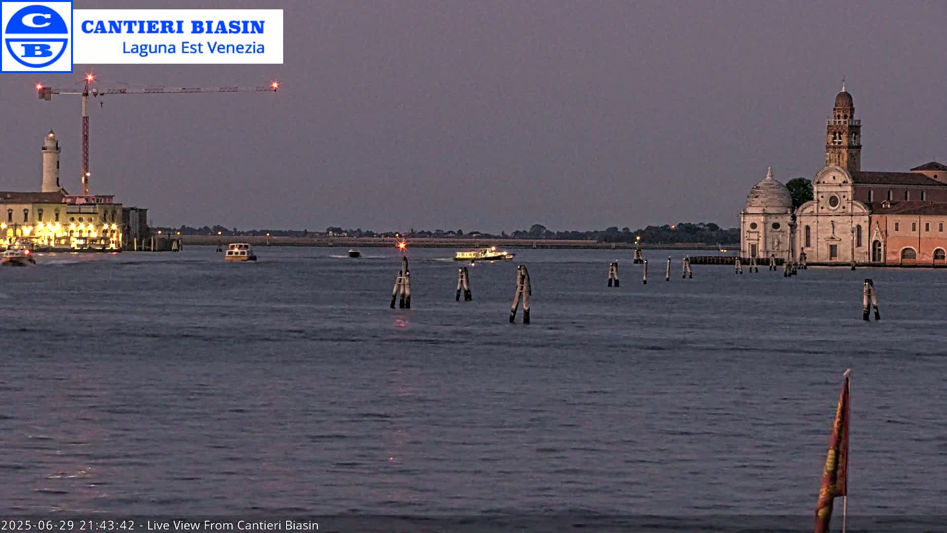 Laguna Lake Est Veniezia from Cantieri Biasin - Venice, Veneto, Italy