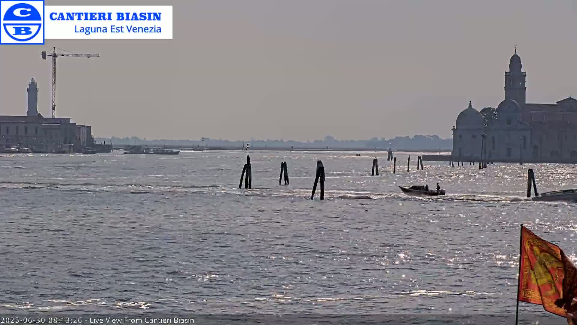 Laguna Lake Est Veniezia from Cantieri Biasin - Venice, Veneto, Italy