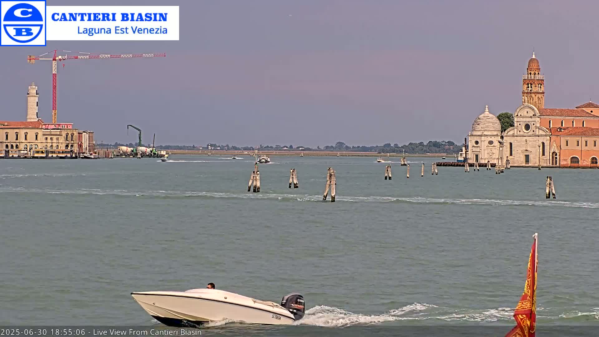 Laguna Lake Est Veniezia from Cantieri Biasin - Venice, Veneto, Italy