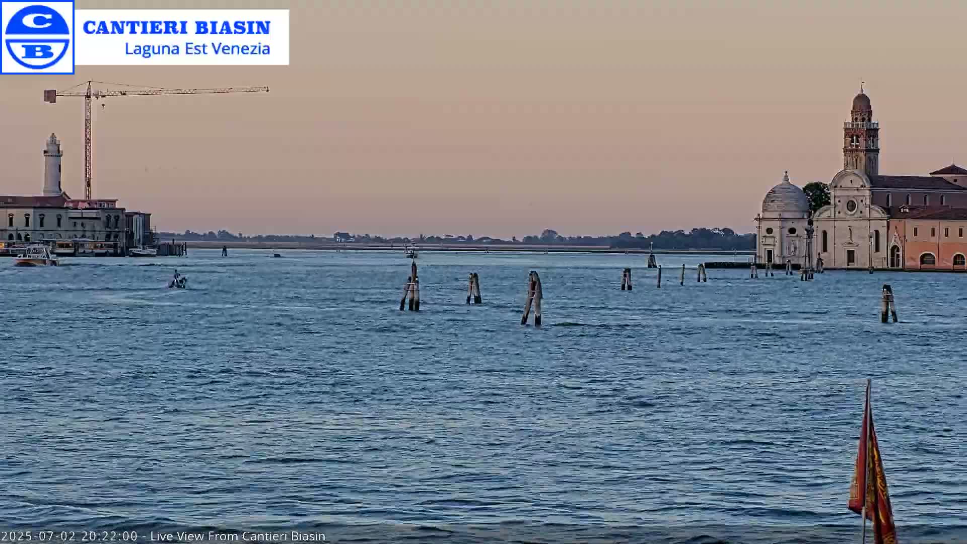 Laguna Lake Est Veniezia from Cantieri Biasin - Venice, Veneto, Italy