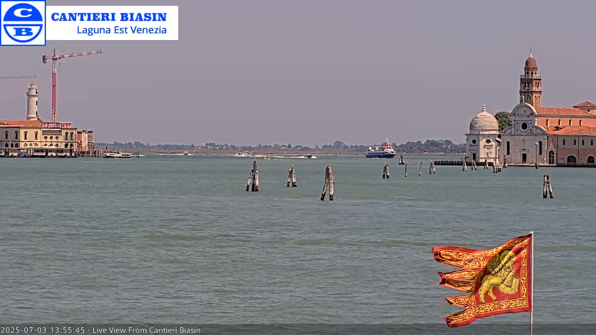 Laguna Lake Est Veniezia from Cantieri Biasin - Venice, Veneto, Italy
