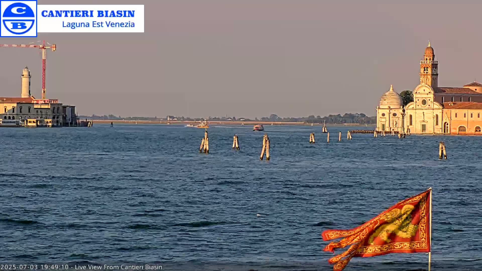 Laguna Lake Est Veniezia from Cantieri Biasin - Venice, Veneto, Italy