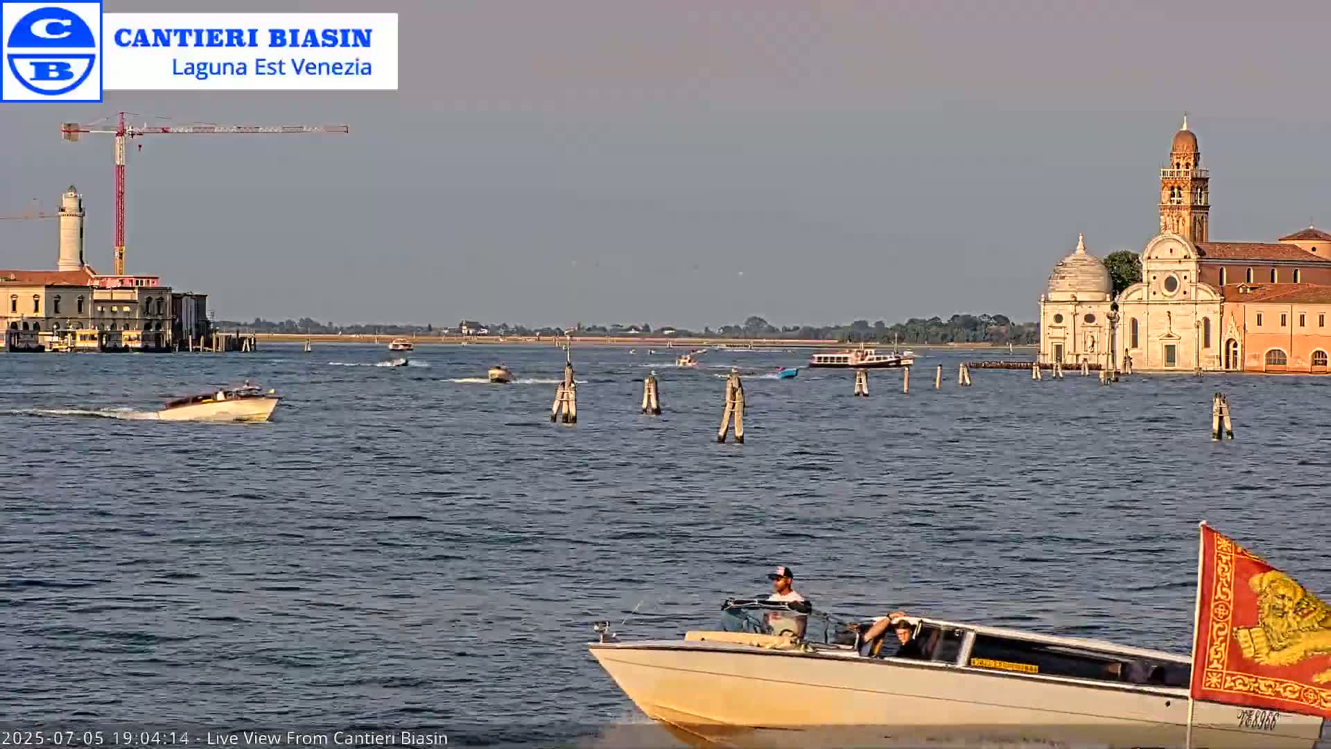 Laguna Lake Est Veniezia from Cantieri Biasin - Venice, Veneto, Italy