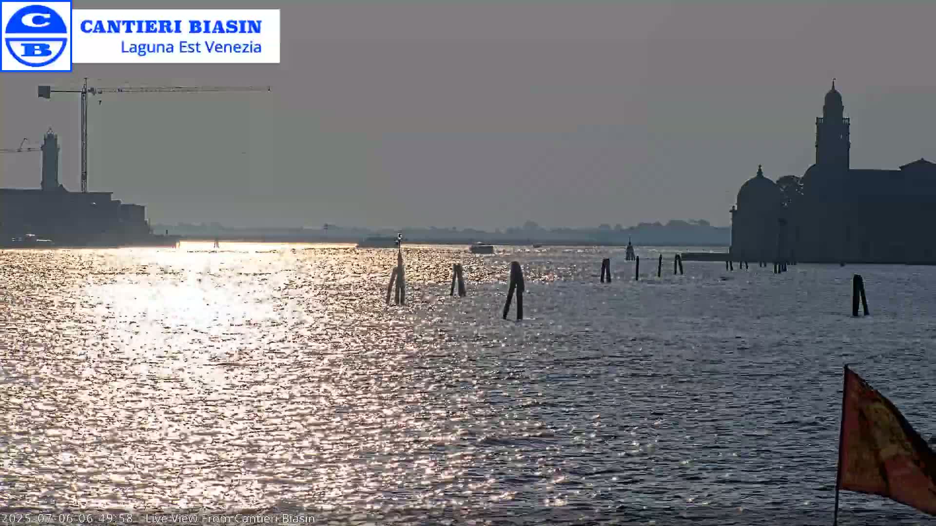 Laguna Lake Est Veniezia from Cantieri Biasin - Venice, Veneto, Italy