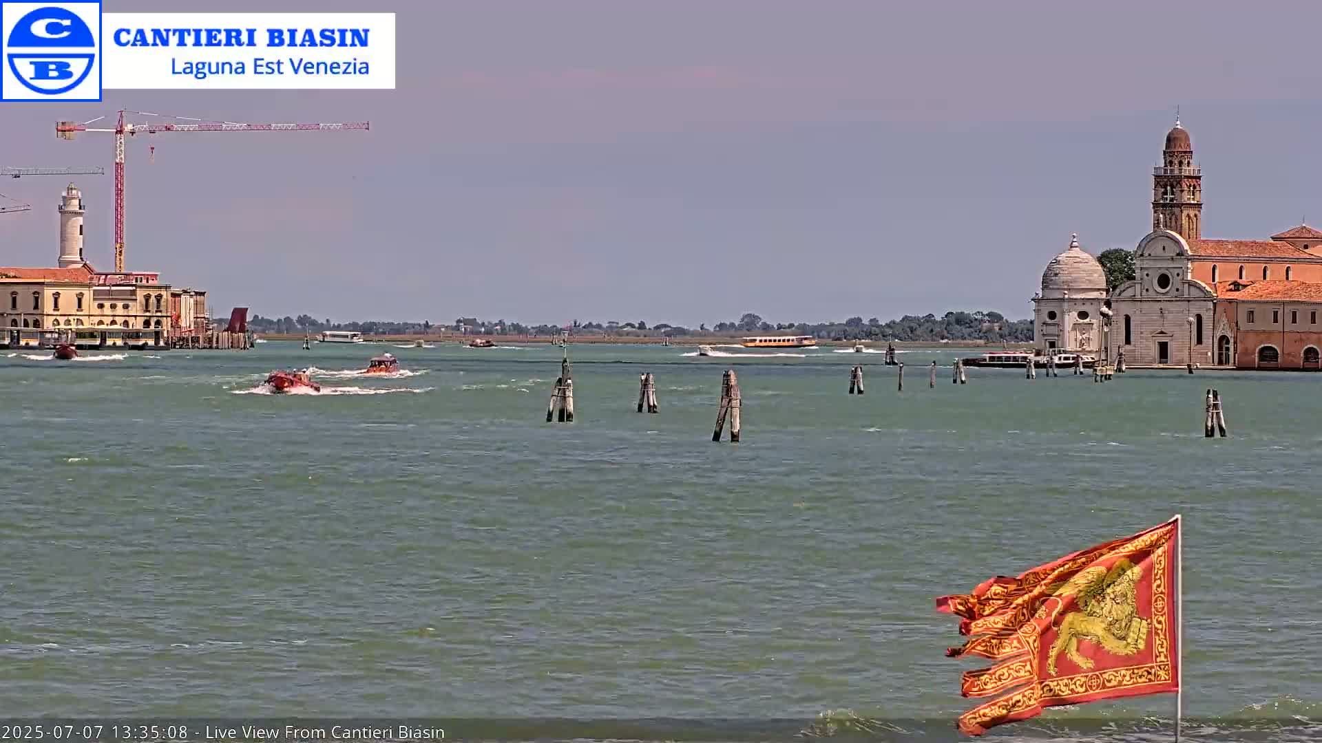 Laguna Lake Est Veniezia from Cantieri Biasin - Venice, Veneto, Italy