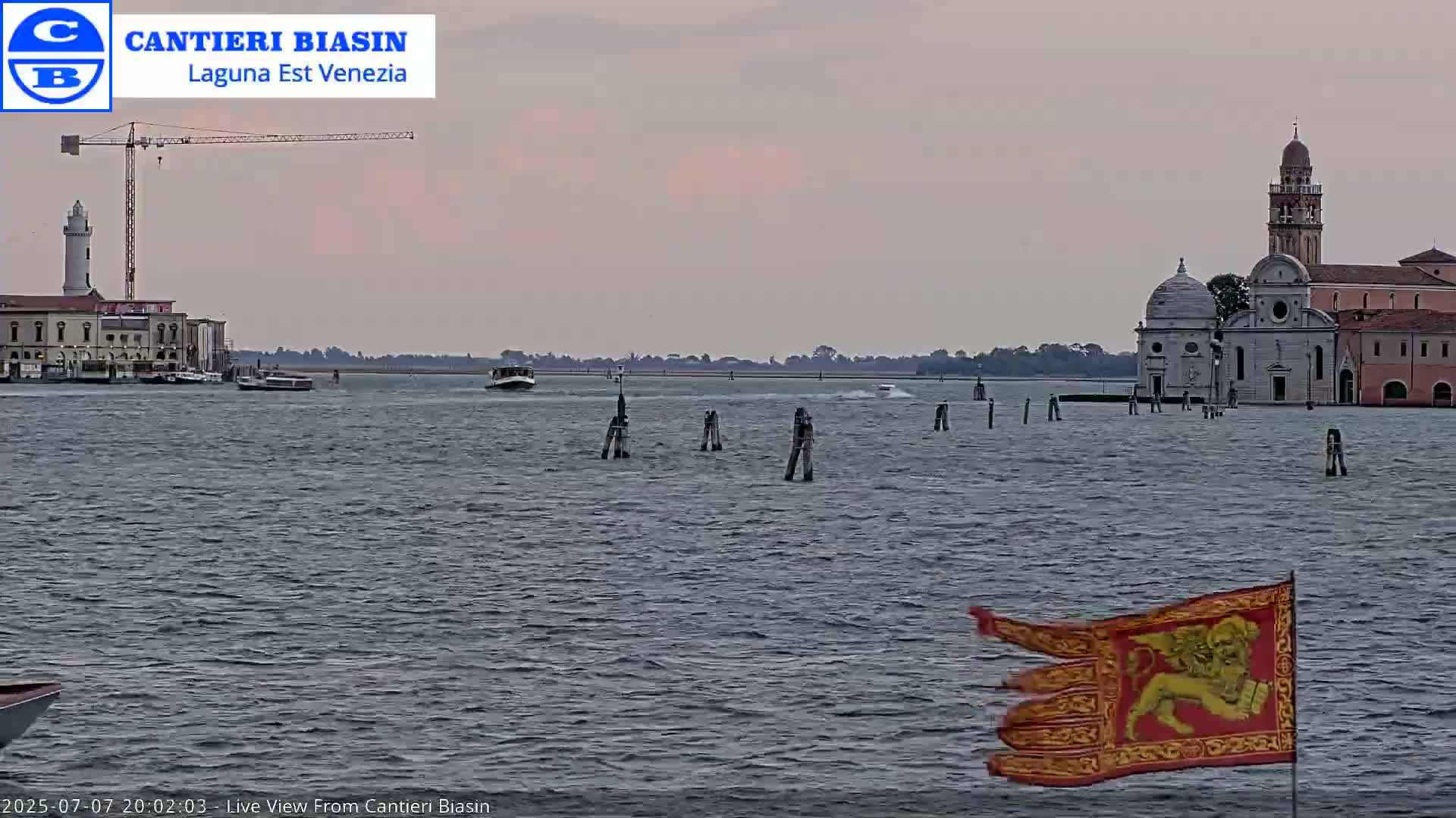 Laguna Lake Est Veniezia from Cantieri Biasin - Venice, Veneto, Italy