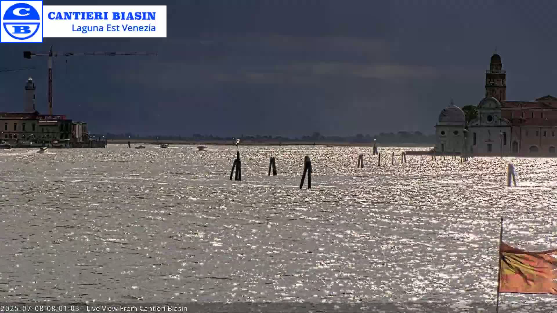Laguna Lake Est Veniezia from Cantieri Biasin - Venice, Veneto, Italy