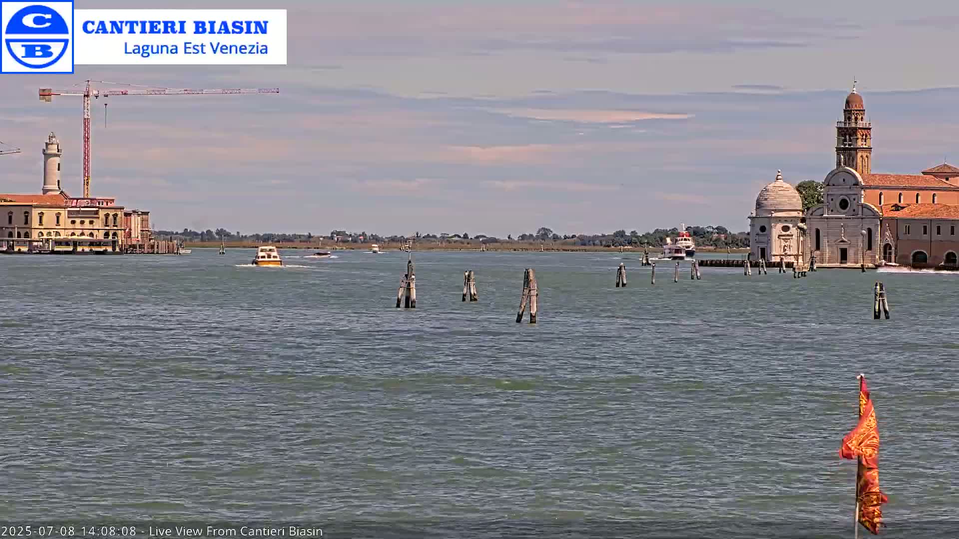 Laguna Lake Est Veniezia from Cantieri Biasin - Venice, Veneto, Italy