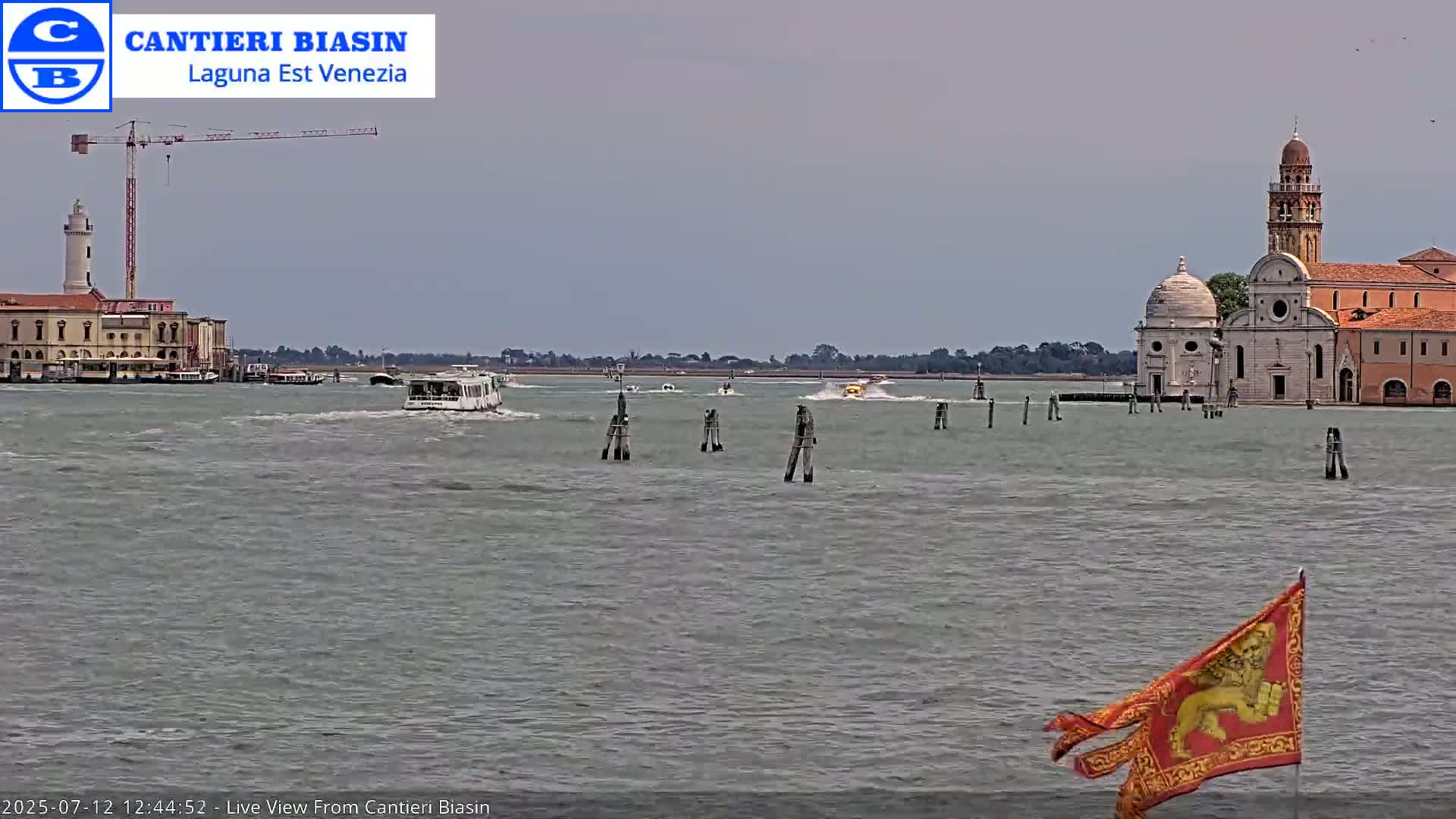Laguna Lake Est Veniezia from Cantieri Biasin - Venice, Veneto, Italy