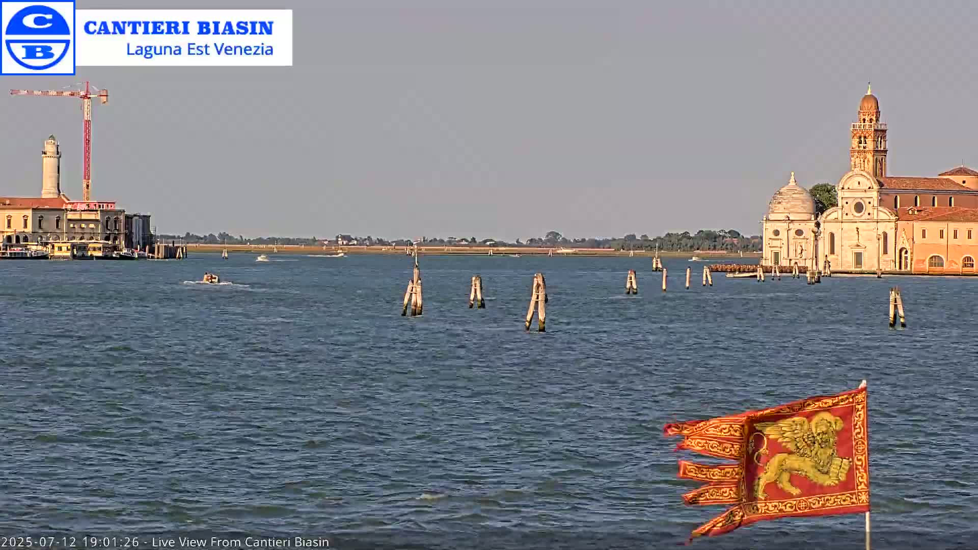Laguna Lake Est Veniezia from Cantieri Biasin - Venice, Veneto, Italy
