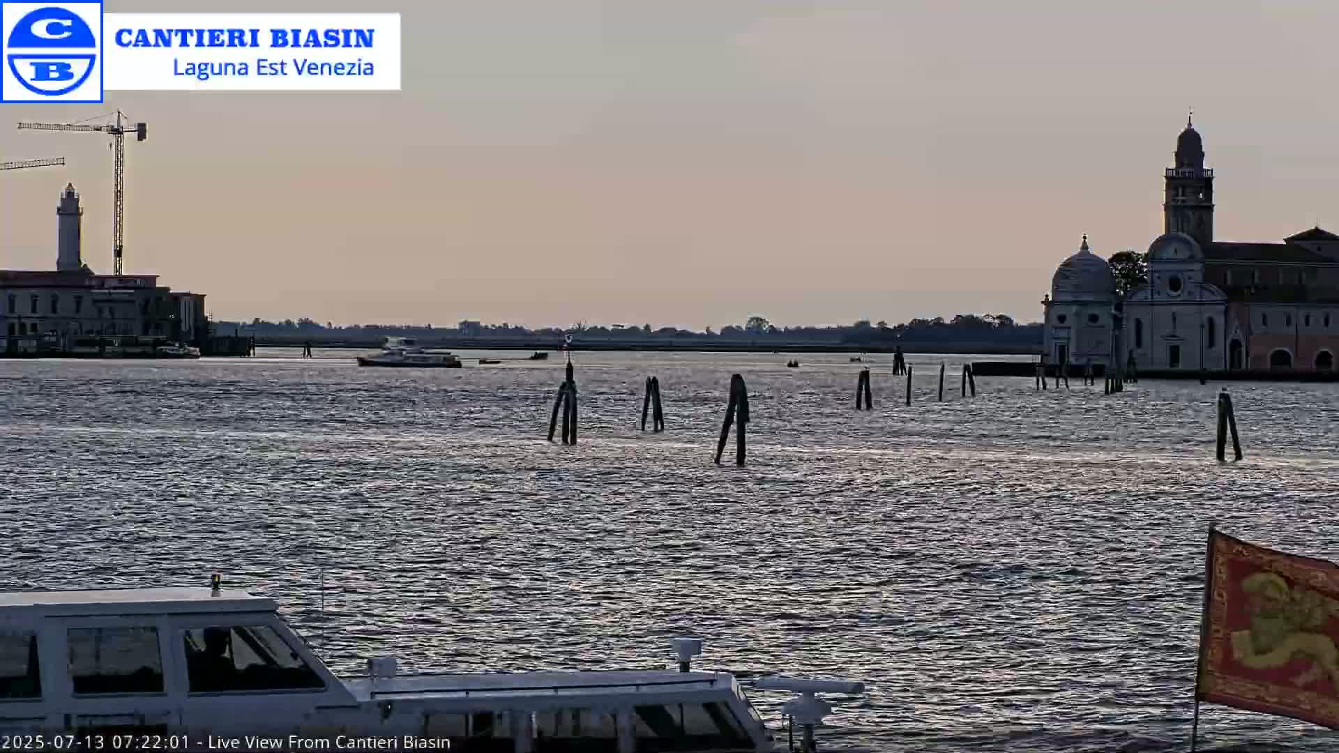 Laguna Lake Est Veniezia from Cantieri Biasin - Venice, Veneto, Italy