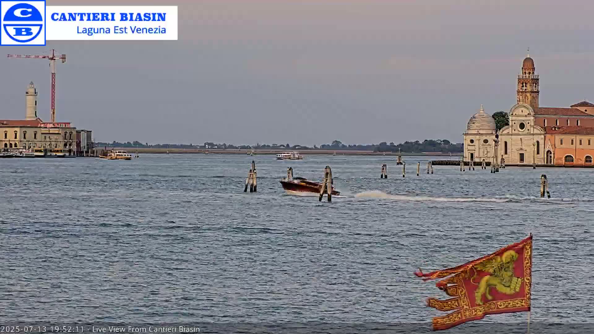 Laguna Lake Est Veniezia from Cantieri Biasin - Venice, Veneto, Italy