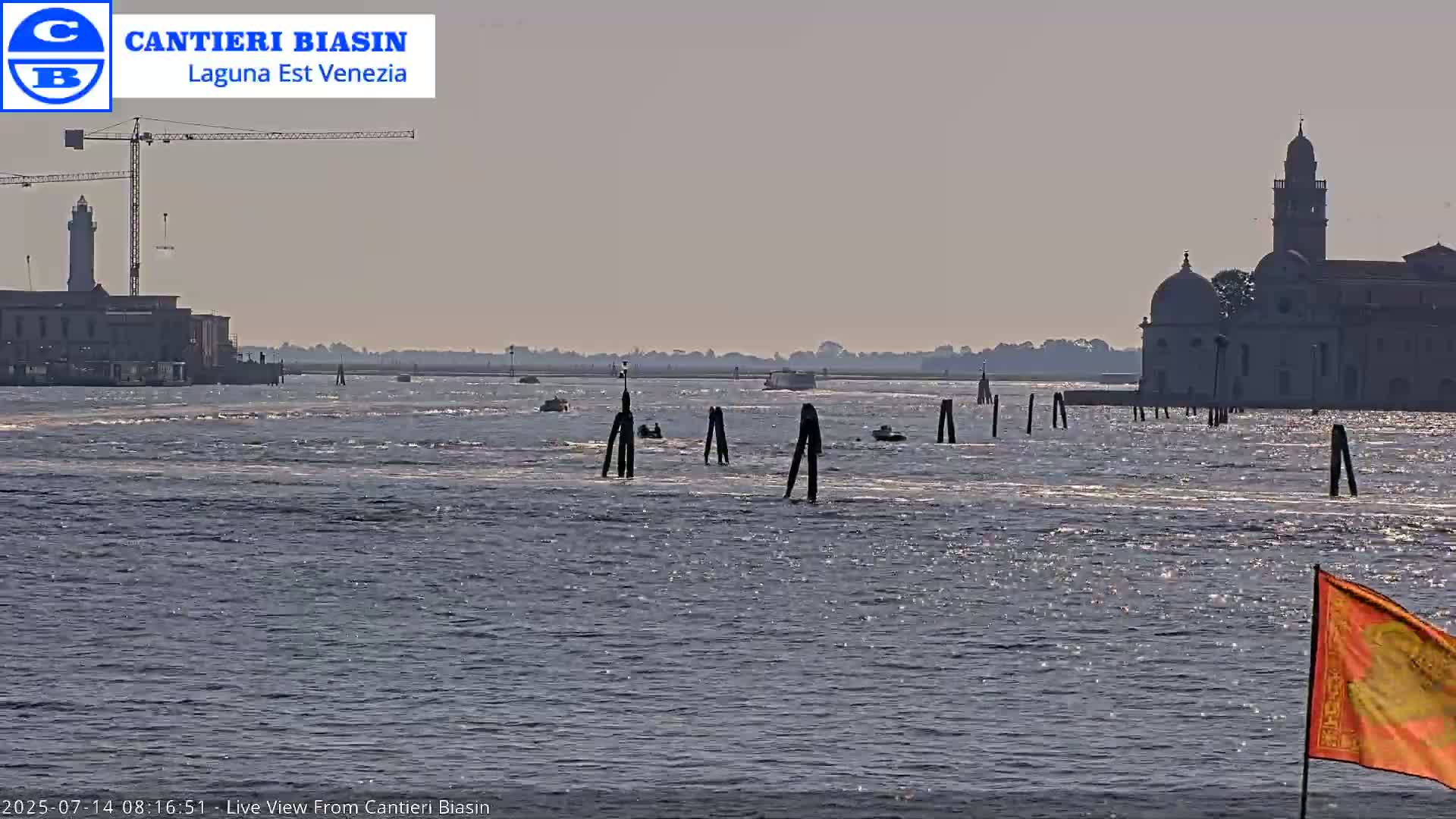 Laguna Lake Est Veniezia from Cantieri Biasin - Venice, Veneto, Italy