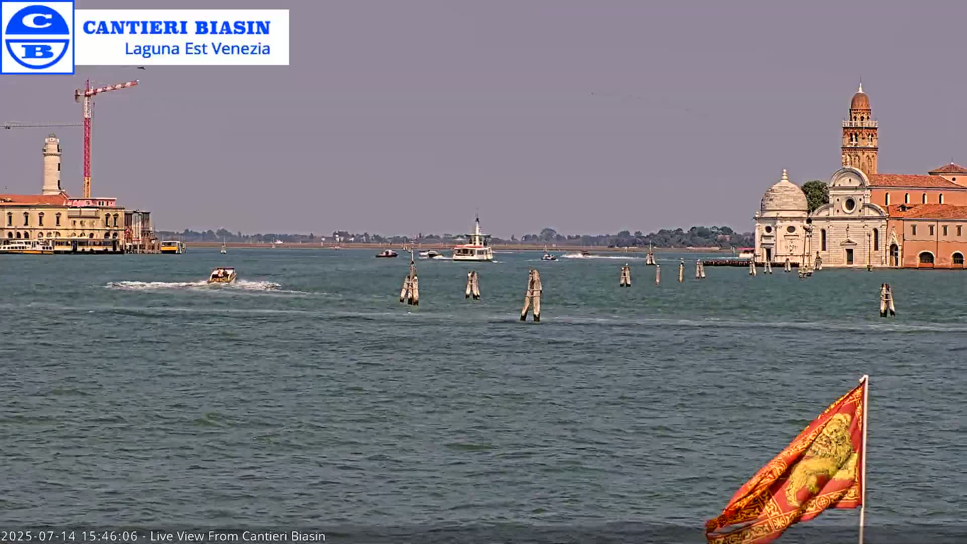 Laguna Lake Est Veniezia from Cantieri Biasin - Venice, Veneto, Italy