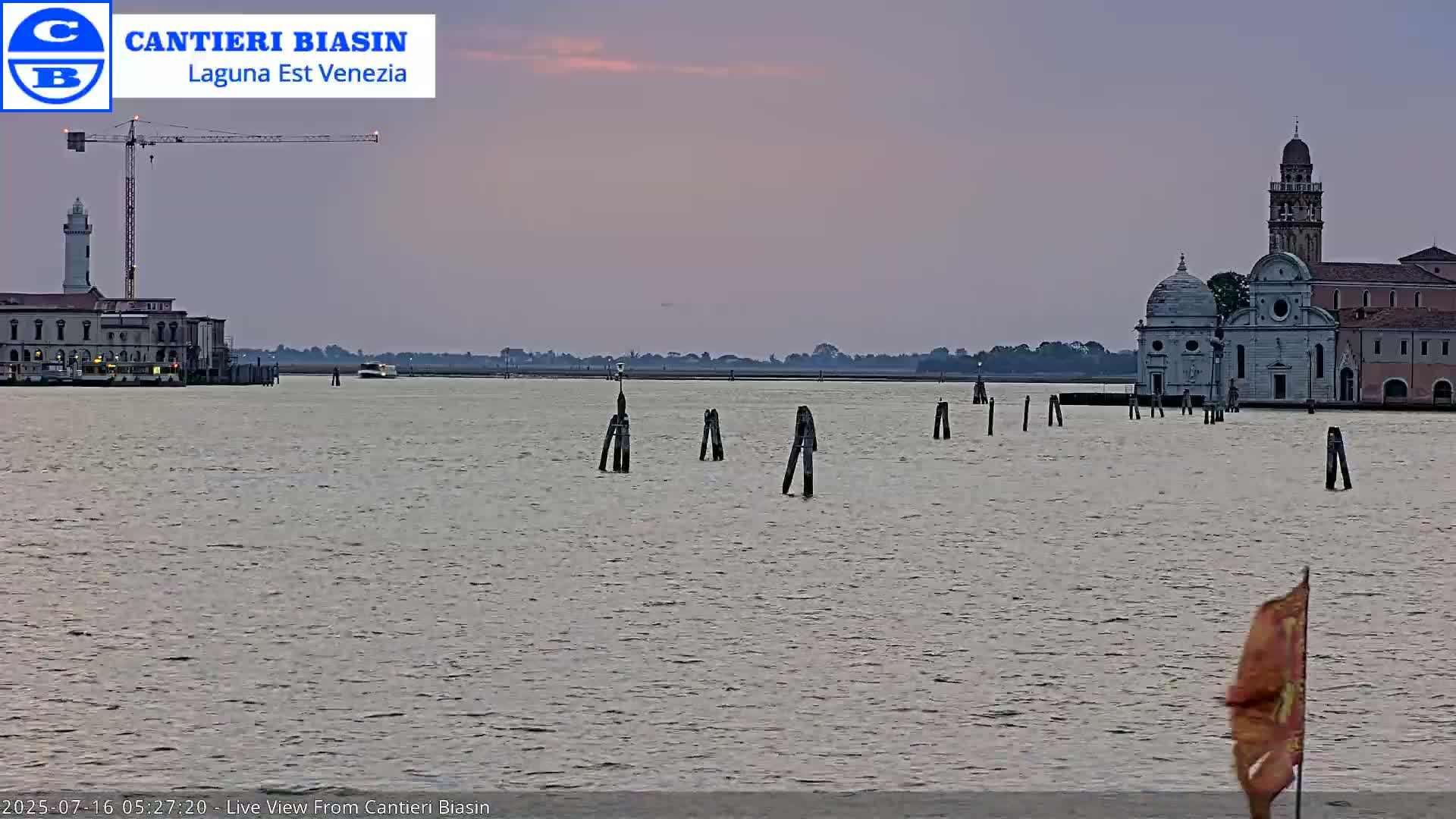 Laguna Lake Est Veniezia from Cantieri Biasin - Venice, Veneto, Italy
