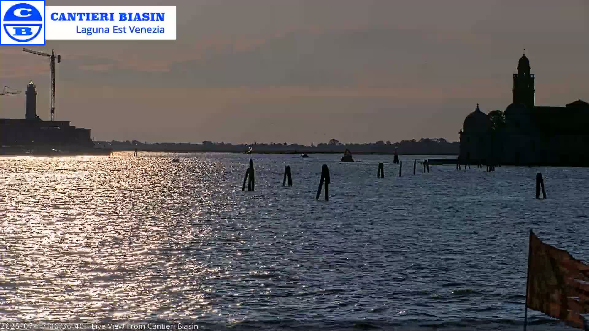 Laguna Lake Est Veniezia from Cantieri Biasin - Venice, Veneto, Italy