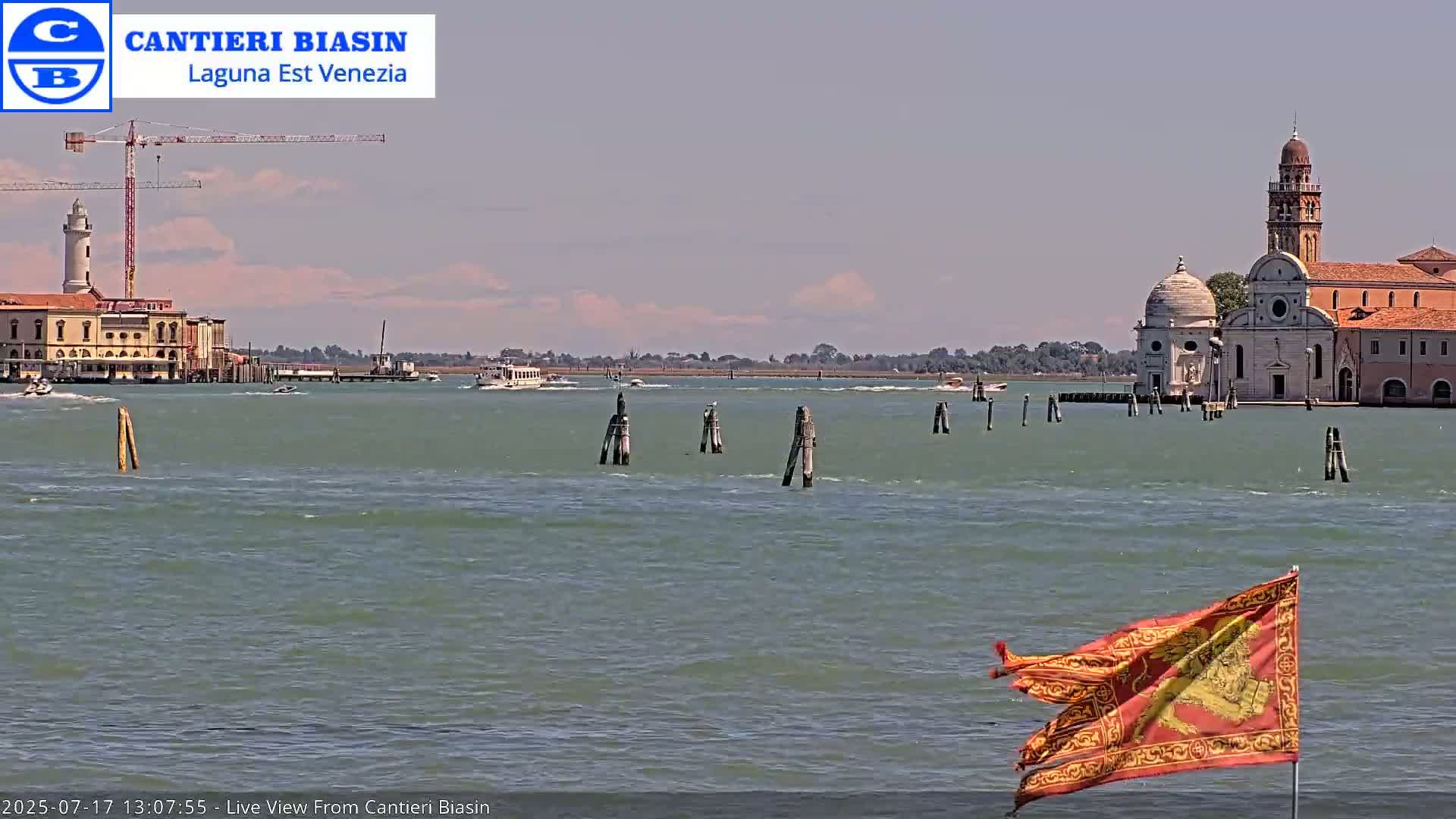 Laguna Lake Est Veniezia from Cantieri Biasin - Venice, Veneto, Italy