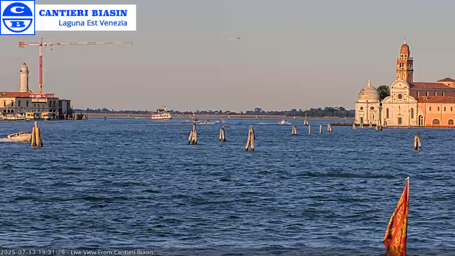 Laguna Lake Est Veniezia from Cantieri Biasin - Venice, Veneto, Italy