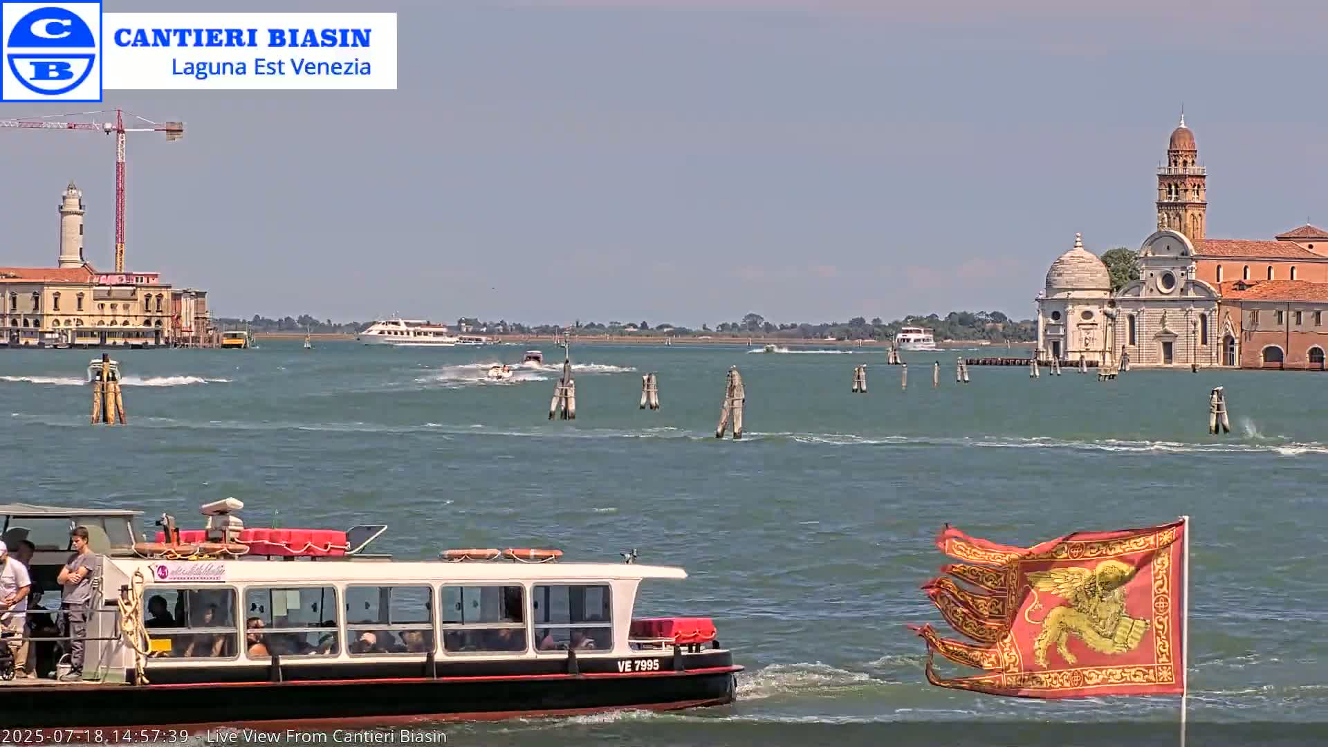Laguna Lake Est Veniezia from Cantieri Biasin - Venice, Veneto, Italy