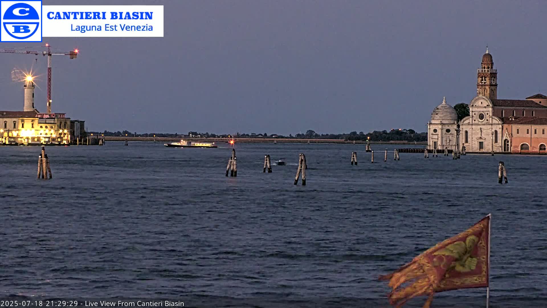 Laguna Lake Est Veniezia from Cantieri Biasin - Venice, Veneto, Italy