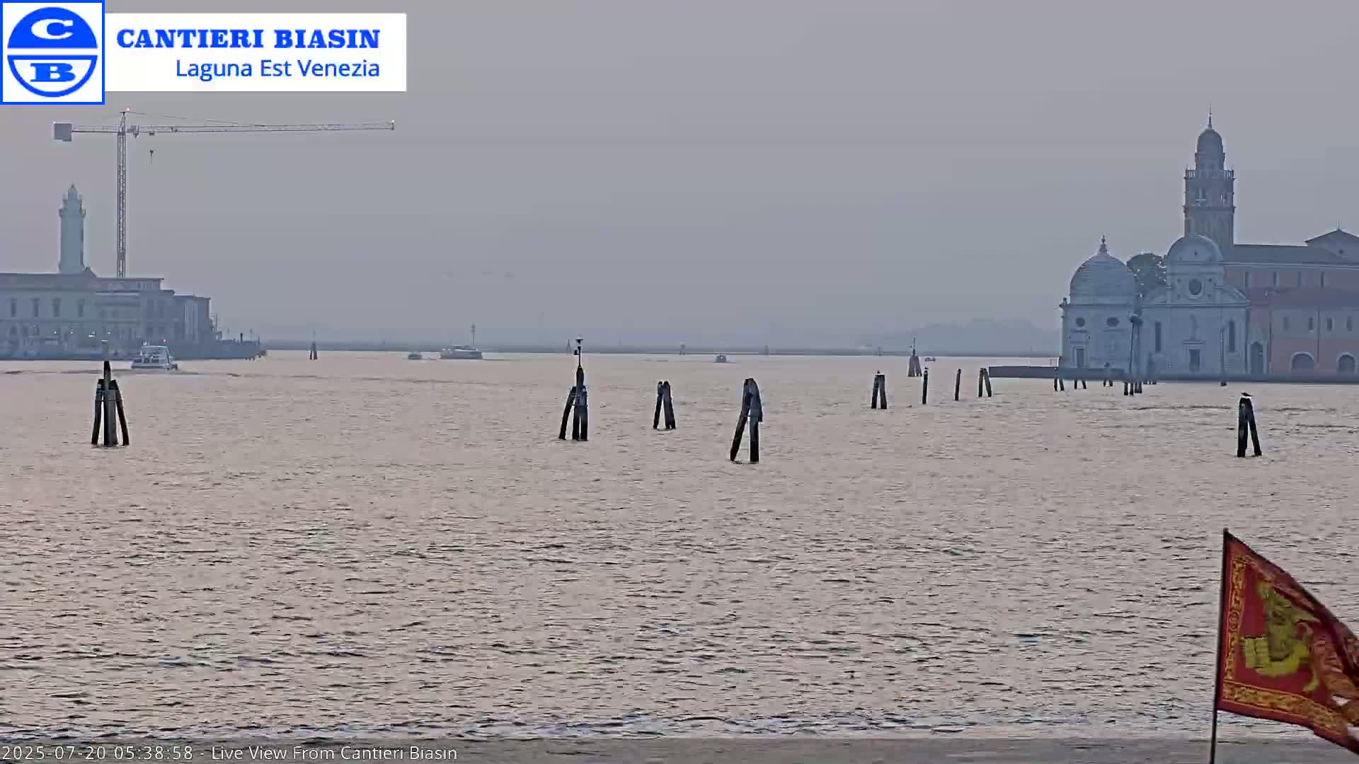 Laguna Lake Est Veniezia from Cantieri Biasin - Venice, Veneto, Italy