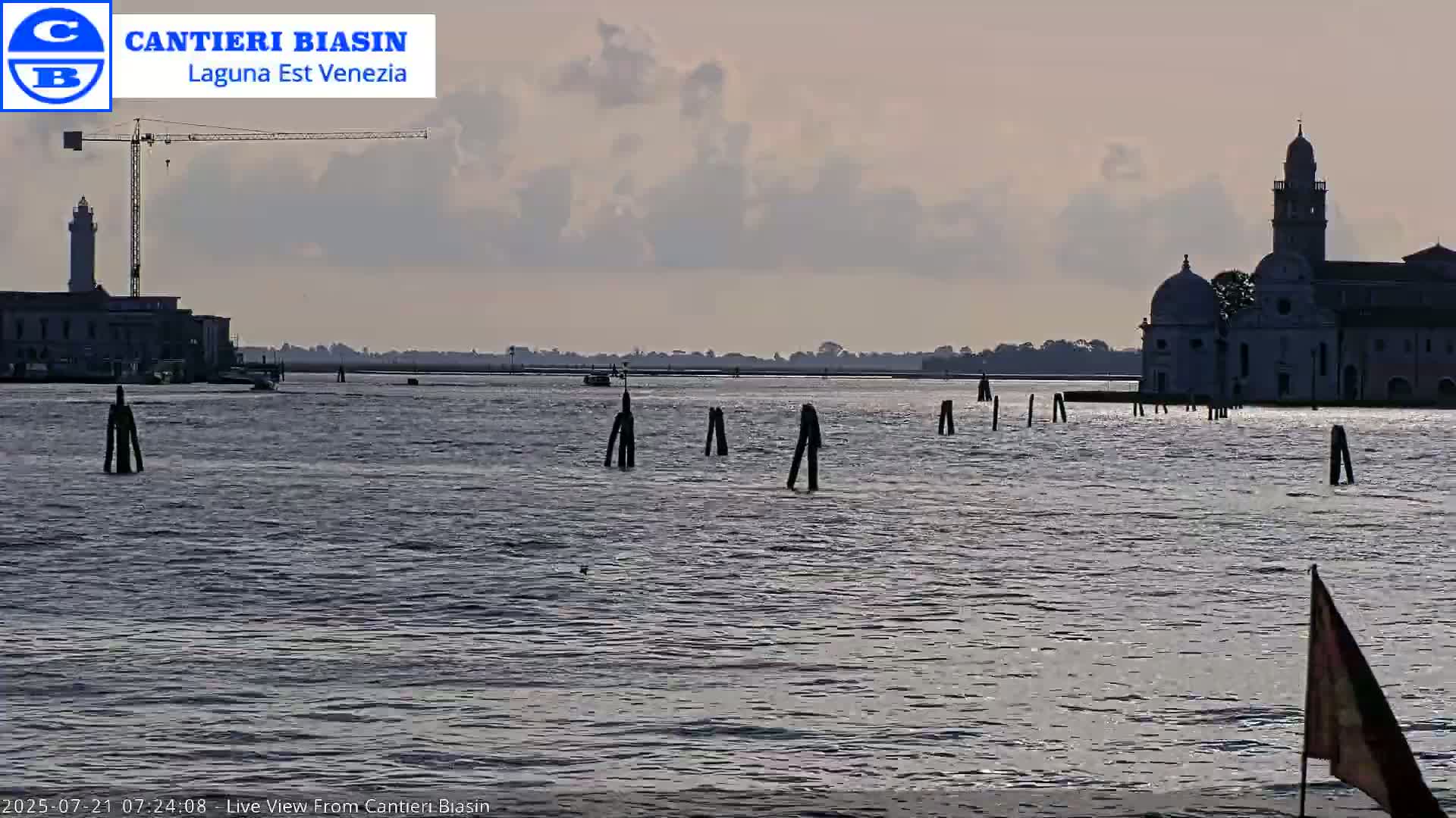 Laguna Lake Est Veniezia from Cantieri Biasin - Venice, Veneto, Italy