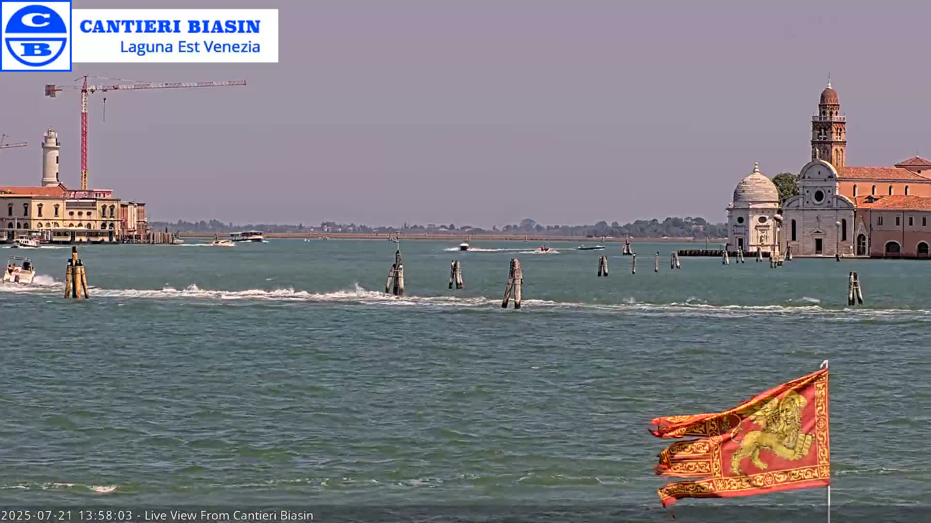 Laguna Lake Est Veniezia from Cantieri Biasin - Venice, Veneto, Italy