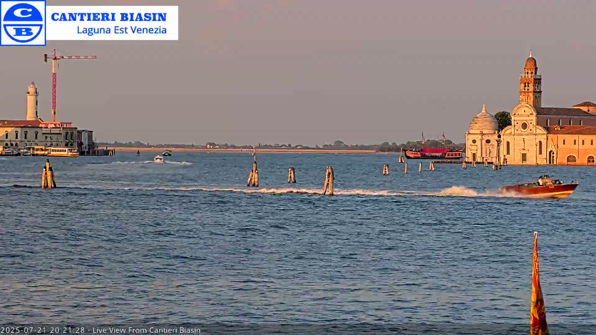 Laguna Lake Est Veniezia from Cantieri Biasin - Venice, Veneto, Italy