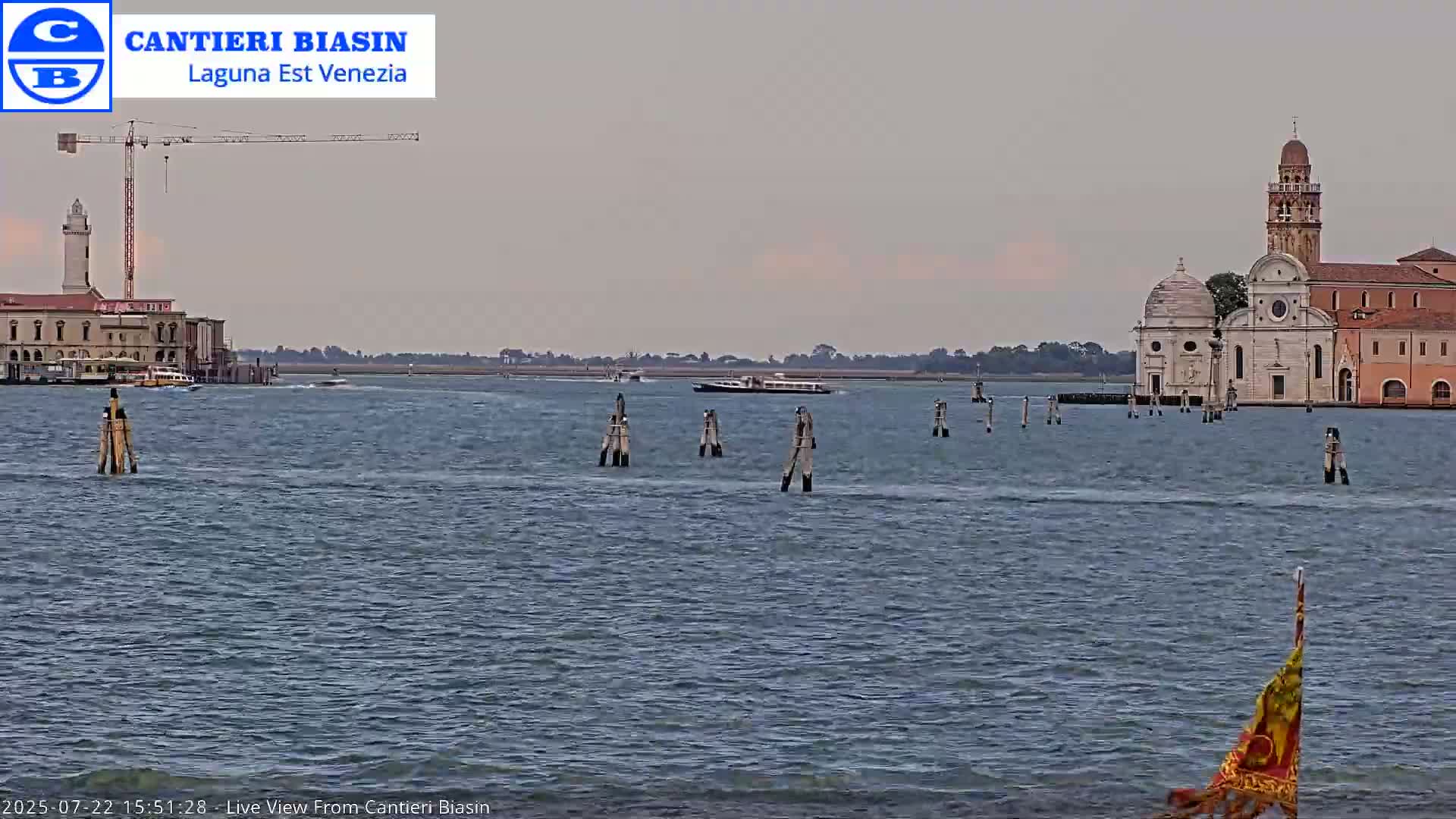 Laguna Lake Est Veniezia from Cantieri Biasin - Venice, Veneto, Italy
