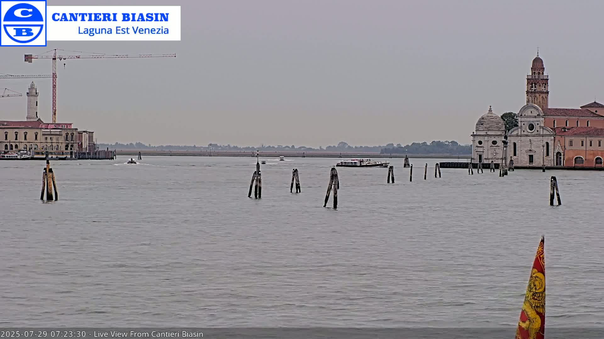 Laguna Lake Est Veniezia from Cantieri Biasin - Venice, Veneto, Italy